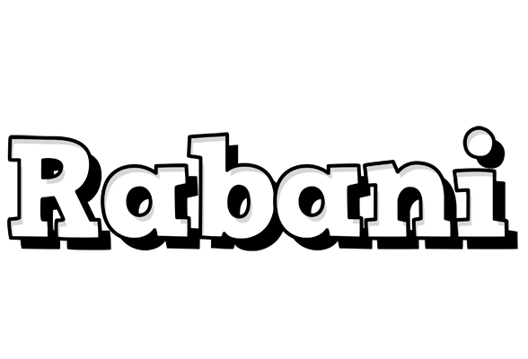 Rabani snowing logo
