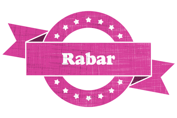 Rabar beauty logo