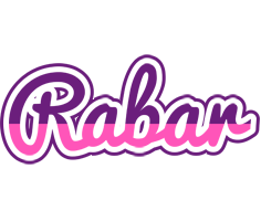 Rabar cheerful logo