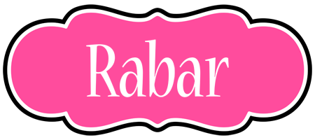 Rabar invitation logo