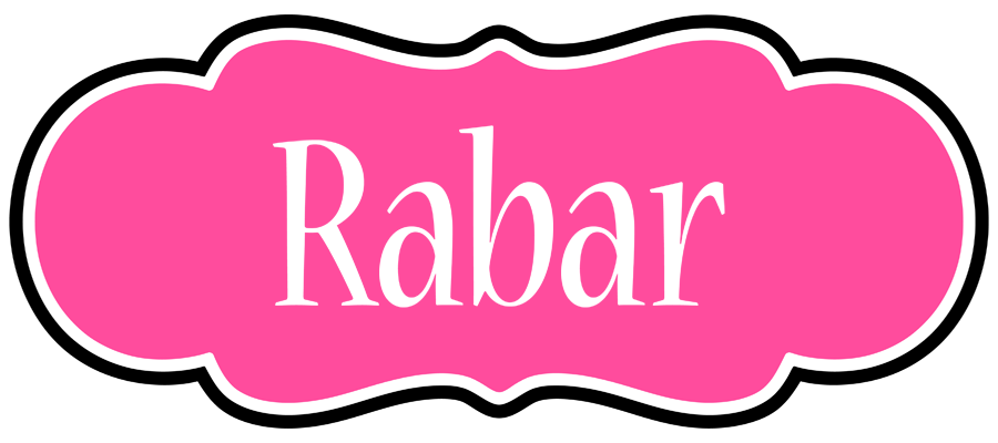 Rabar invitation logo