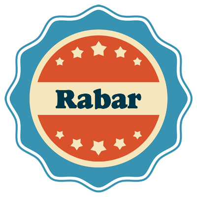 Rabar labels logo