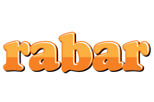 Rabar orange logo