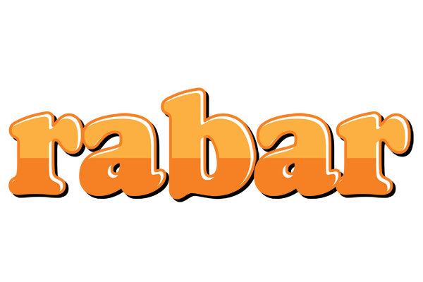 Rabar orange logo
