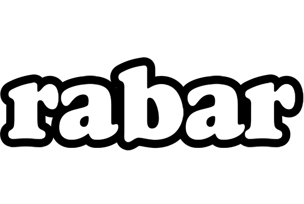 Rabar panda logo