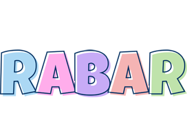 Rabar pastel logo