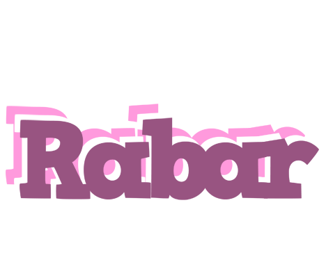 Rabar relaxing logo