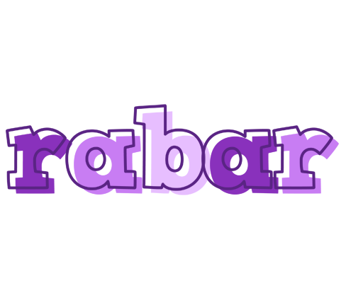 Rabar sensual logo