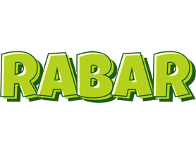 Rabar summer logo