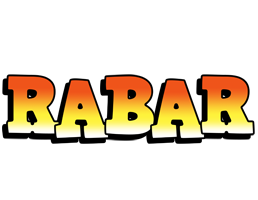 Rabar sunset logo