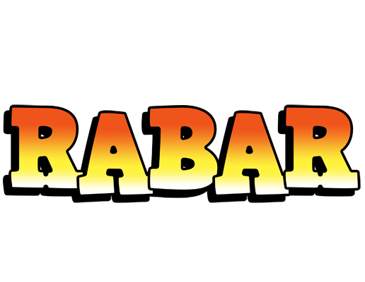 Rabar sunset logo