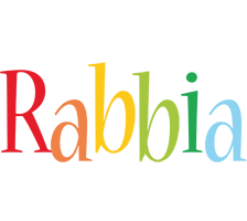 Rabbia birthday logo