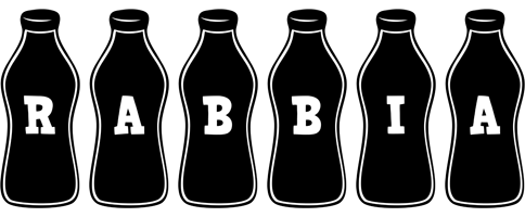 Rabbia bottle logo