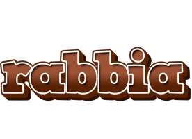 Rabbia brownie logo