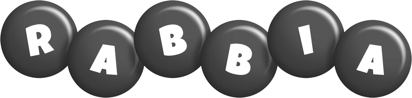 Rabbia candy-black logo