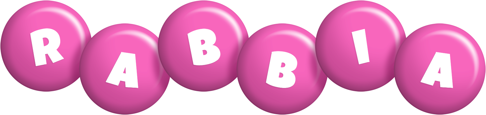 Rabbia candy-pink logo