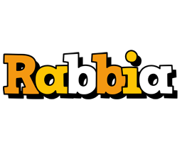 Rabbia cartoon logo