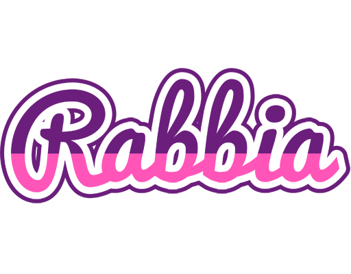 Rabbia cheerful logo