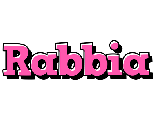 Rabbia girlish logo