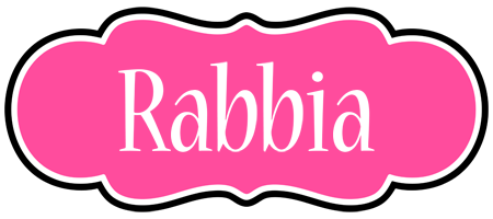 Rabbia invitation logo