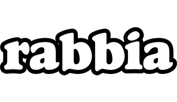 Rabbia panda logo