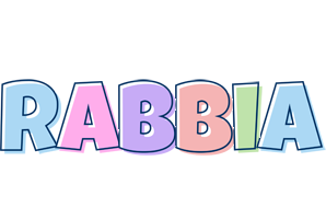 Rabbia pastel logo