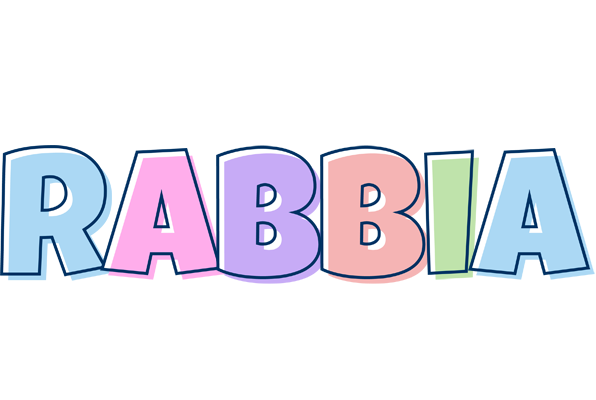 Rabbia pastel logo