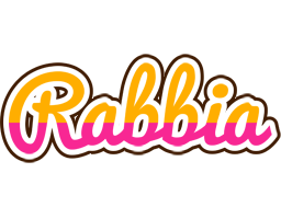 Rabbia Logo Name Logo Generator Smoothie Summer Birthday Kiddo Colors Style