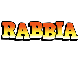 Rabbia sunset logo