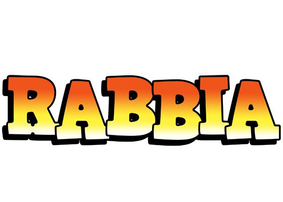 Rabbia sunset logo