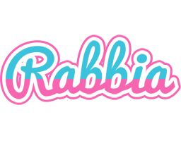 Rabbia woman logo