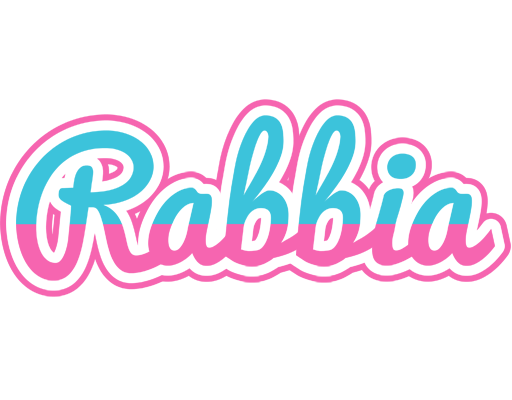 Rabbia woman logo