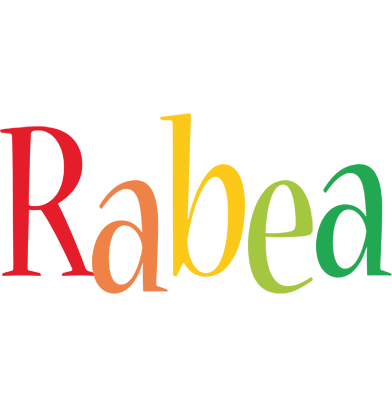 Rabea birthday logo