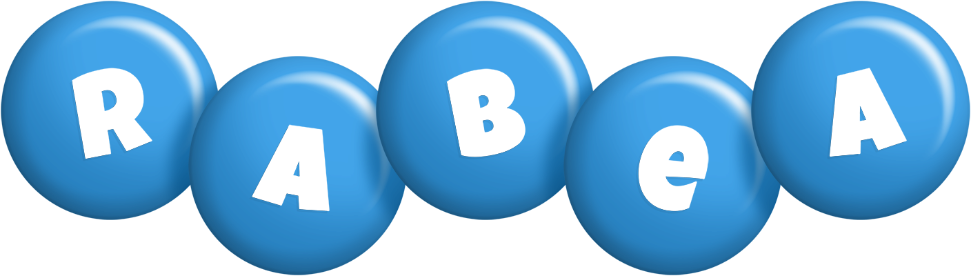 Rabea candy-blue logo