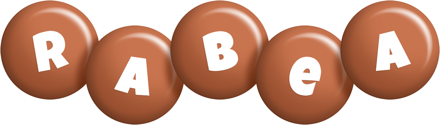 Rabea candy-brown logo