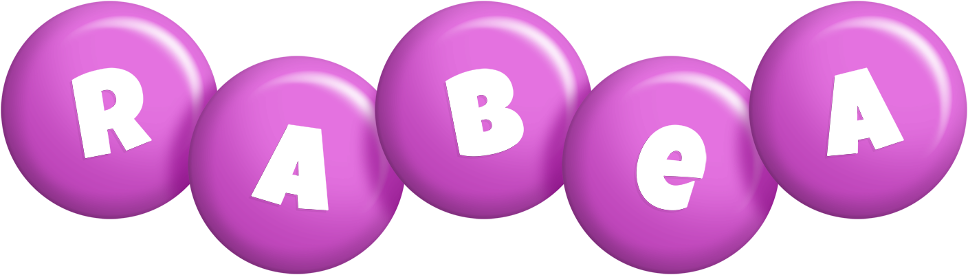 Rabea candy-purple logo