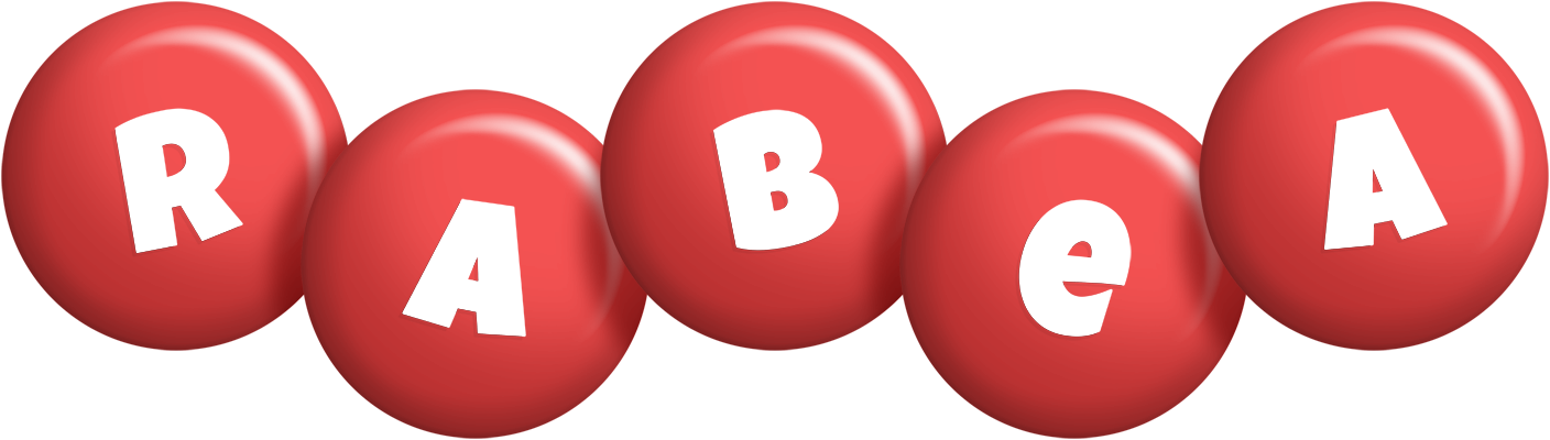 Rabea candy-red logo