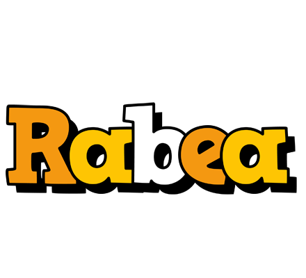 Rabea cartoon logo