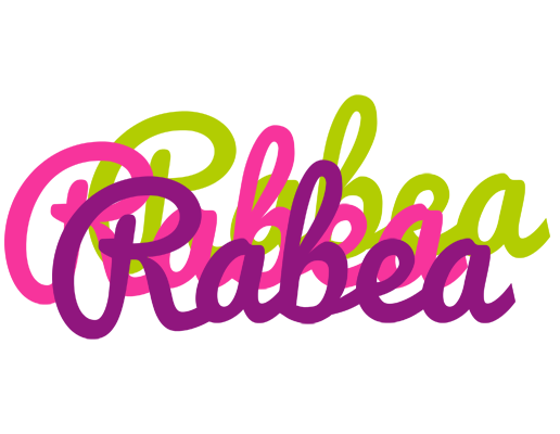 Rabea flowers logo
