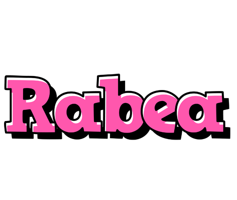Rabea girlish logo