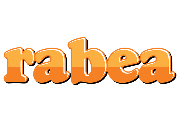 Rabea orange logo
