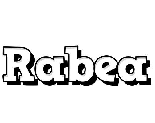 Rabea snowing logo