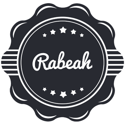 Rabeah badge logo