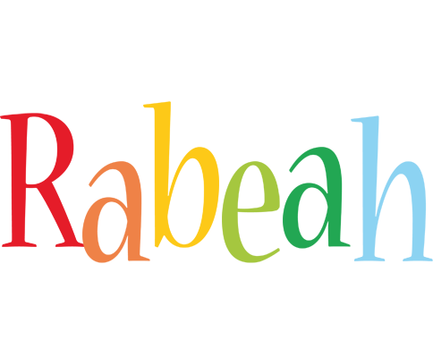Rabeah birthday logo