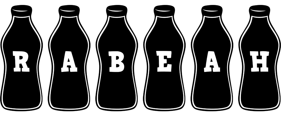 Rabeah bottle logo