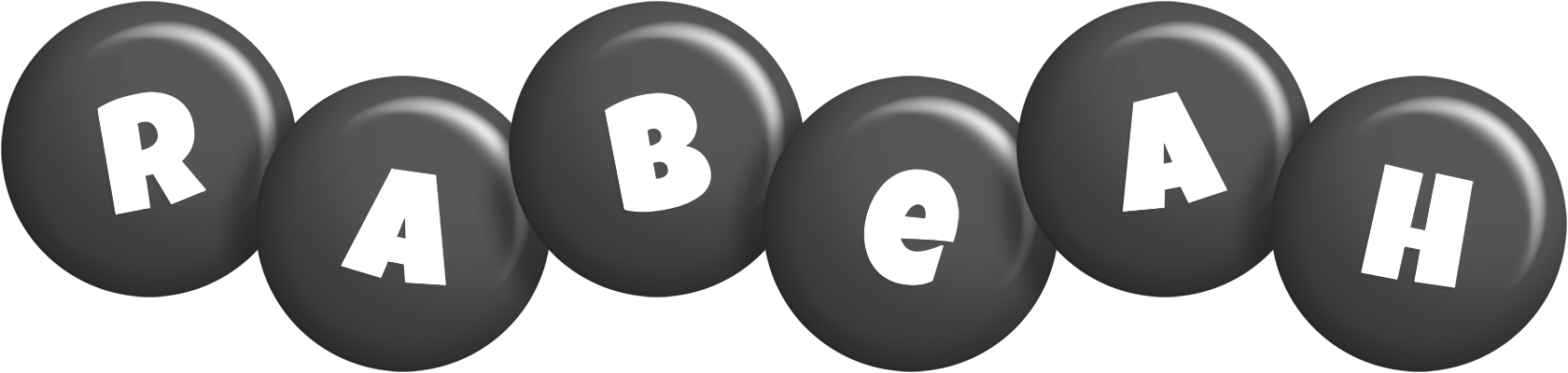 Rabeah candy-black logo
