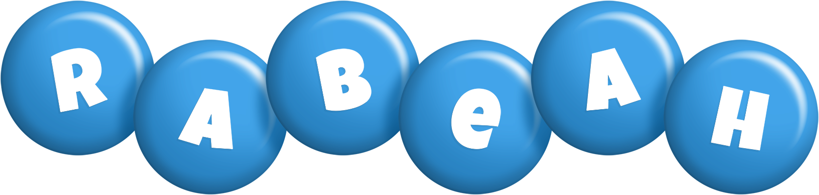 Rabeah candy-blue logo