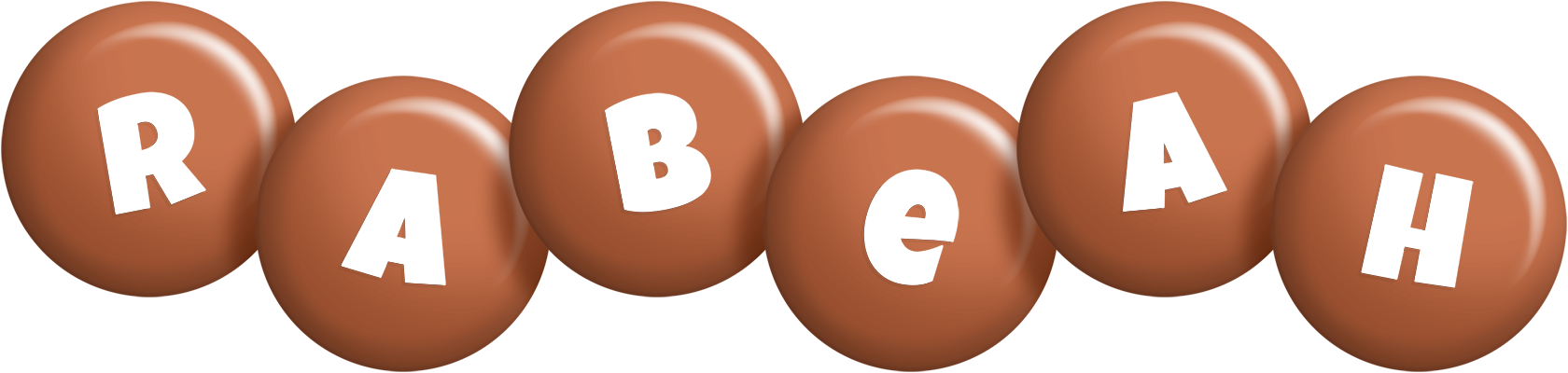 Rabeah candy-brown logo