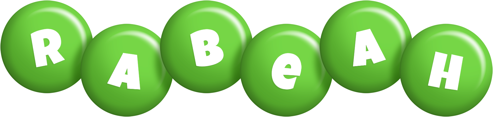 Rabeah candy-green logo