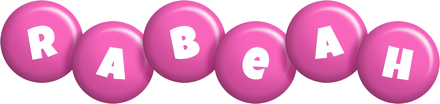Rabeah candy-pink logo